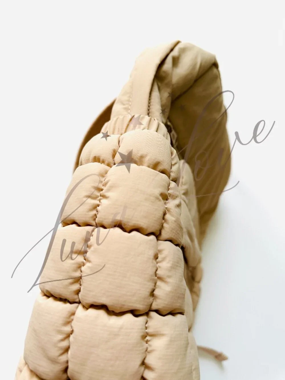 FREE PEOPLE Movement Quilted Backpack In Off White NWT